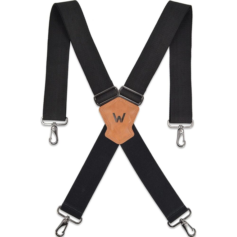 Heavy Duty Suspenders for Men 2 Inch with Hooks